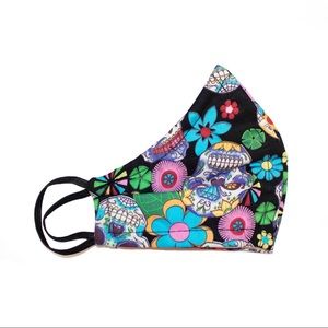 Dia de los Muertos Pattern Face Mask